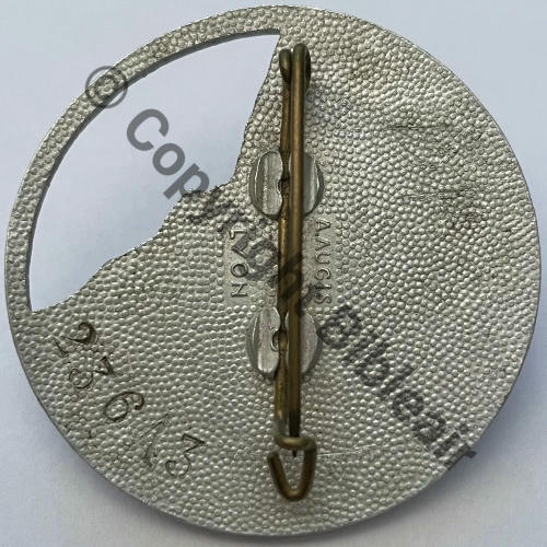 JM INS GENE des Chefs de JEUNESSE et MONTAGNE   A.AUGIS LYON 2Griffes Grenu Alu peint Tous numerotes No236A3 Src.historiacollection2a 249Eur12.12 